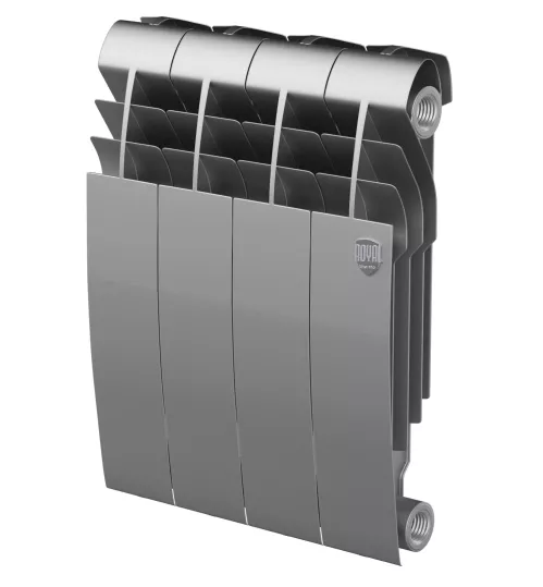 Радиатор Royal Thermo BiLiner 350 Silver Satin - 4 секции