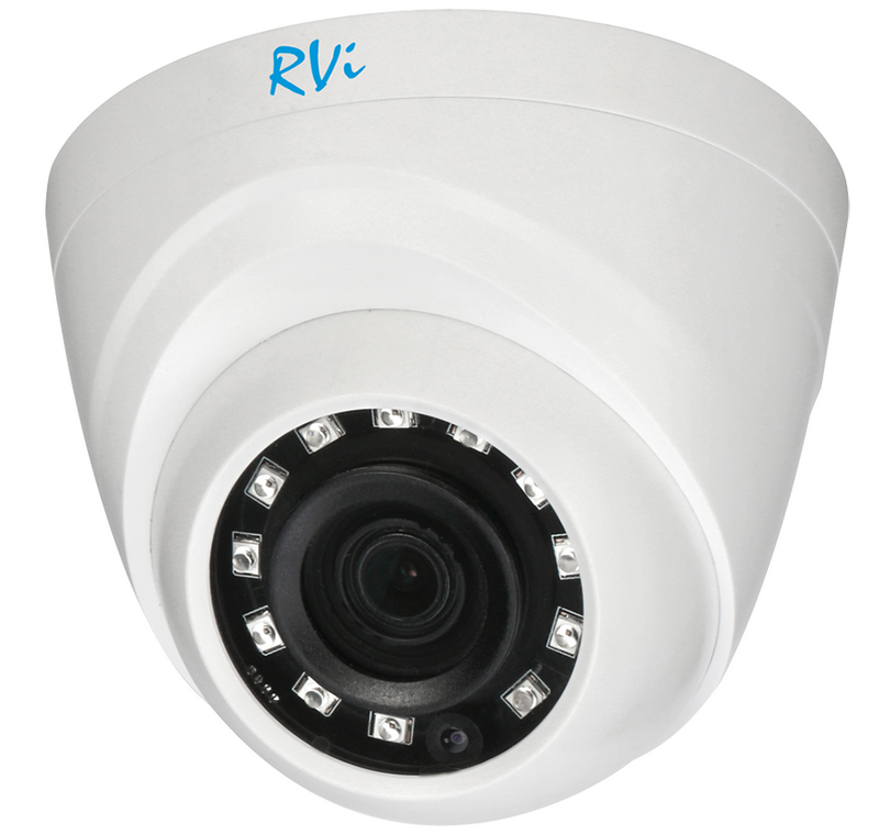 Купольная внутренняя HD-камера RVi-HDC311B (2.8)