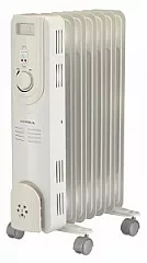Масляный радиатор с тепловентилятором SUPRA ORS-07-F1 white 